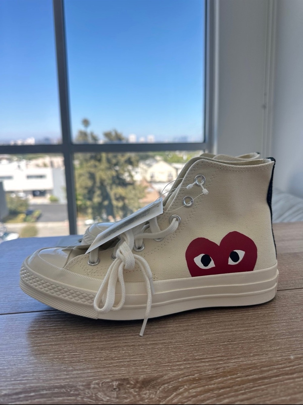 NWT!! Converse x PLAY Comme des Garçons Chuck 7.5 US